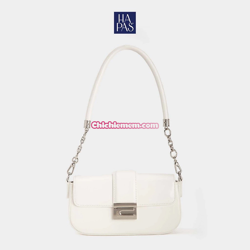 Túi Xách Nữ Đai Ngang C Chic White HAPAS - TDV23056
