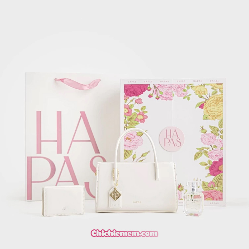 Bộ Quà Tặng Túi Xách "Thân Thương" HAPAS - Món Quà Ý Nghĩa Tặng Người Thương